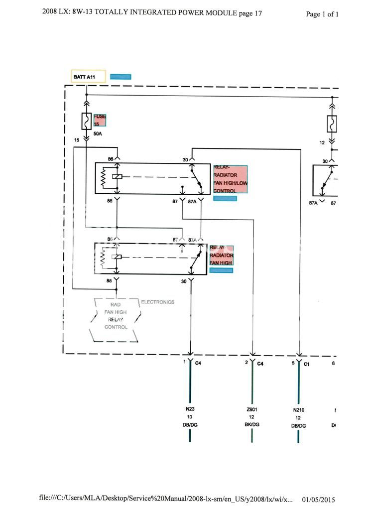 Radiator Fans not working Chrysler 300C Forum 300C & SRT8 Forums
